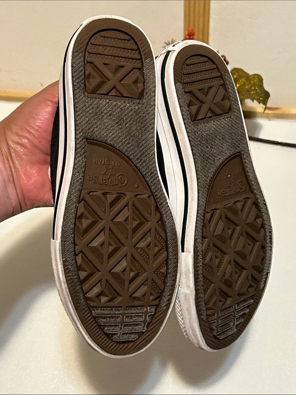 Converse Kids Black and White Low Top Sneakers